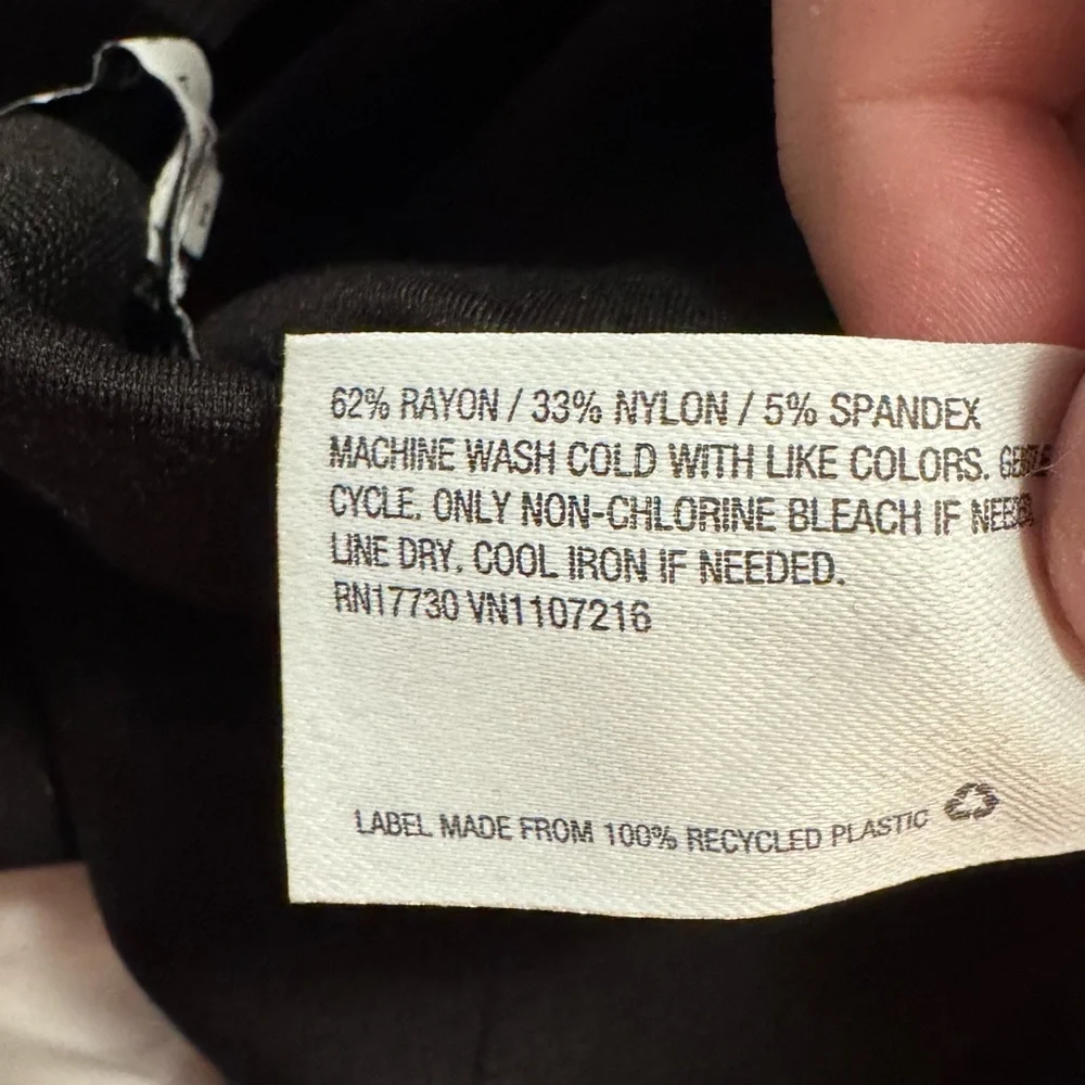 NWT The Nines by Hatch maternity pant black Size Medium - Picture 6 of 10